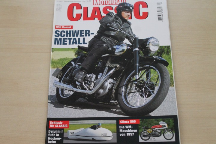Deckblatt Motorrad Classic (05/2001)